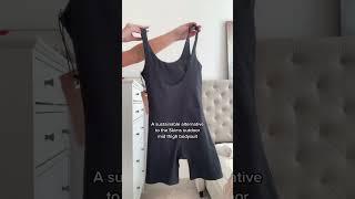 A Sustainable Alternative to SKIMS | How to style a one piece unitard