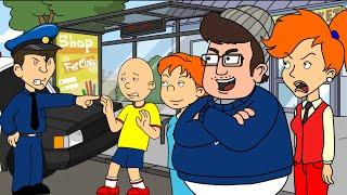 Bob, Miss Martin and Rosie Get Caillou Arrested