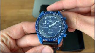 Omega Swatch Mission To Neptune Unboxing & Wrist Roll