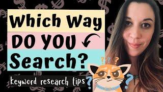 LOW CONTENT BOOK KEYWORD RESEARCH TIPS - KDP Niche Research Tutorial - ALL VS BOOKS