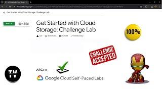 Get Started with Cloud Storage Challenge Lab || [ARC111] || Solution