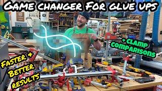 Glue Up Game Changer: Best Woodworking Clamps & Affordable Solution for Faster & Better Glue Ups