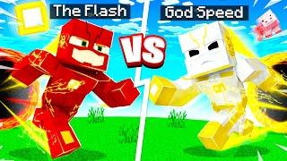 GODSPEED vs THE FLASH IN MINECRAFT! (speedsters)