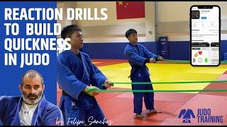 Reaction drills to build quickness in judo