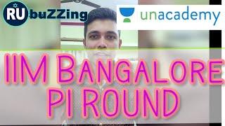 IIM Bangalore Personal Interview Round -  @UnacademyCAT   - Ankit Mohanty