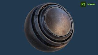 How to make your own metal material in Substance Painter | #textures #materials