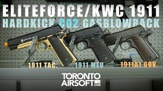 Elite Force 1911 TAC, KWC 1911 and MEU Review - TorontoAirsoft.com