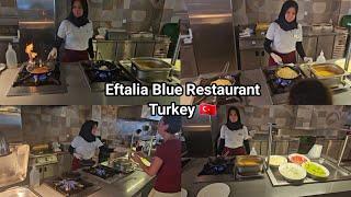 Eftalia Blue Hotel | Turkish Fresh Omelette | Best Turkish Breakfast | Alanya 2024