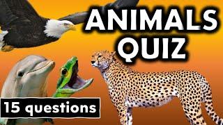 ANIMALS TRIVIA QUIZ - Multiple choice test