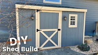 DIY Building a 5' x 12' Lean To Shed | Start to Finish