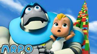 Playdate Problems | ARPO | Kids TV Shows - Full Episodes | Moonbug - Cartoons For Kids