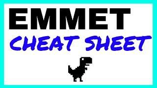 Emmet Cheat Sheet