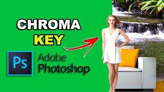 EFEITO CHROMA KEY PHOTOSHOP 2022