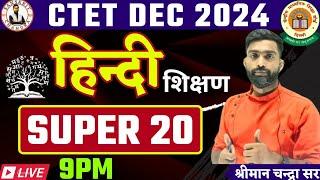 13 Ctet Dec 2024| Super 20 | Hindi Pedagogy for Ctet| Hindi Pedagogy Trick| CTET Hindi || CTET