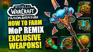 DON'T Miss These Exclusive Weapons In WoW MoP Remix! Do This Before They're Gone!