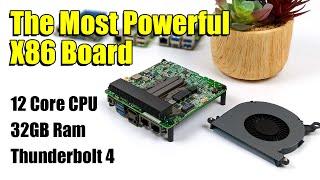 The Most Powerful X86 Board We've Ever Tested Incredibly Fast 12 Core CPU