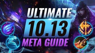 HUGE META CHANGES: BEST NEW Builds & Trends For EVERY ROLE - League of Legends Patch 10.13