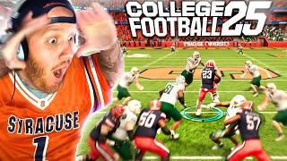 TIMTHETATMAN PLAYS NCAA CFB 25 FOR THE FIRST TIME
