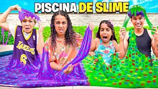 QUEM FIZER A MELHOR SLIME VENCE - DESAFIO ! *o pior aconteceu