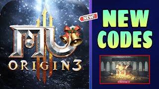 *New* MU Origin 3 Codes January 2024 || MU Origin 3 Gift Codes 2024