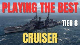 Playing The Best Tier 8 Cruiser in World of Warships WOWS