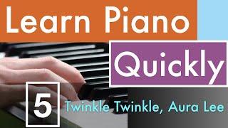 Easy Keyboard lessons in Tamil |Part 5 | How to play Twinkle Twinkle | Aura Lee