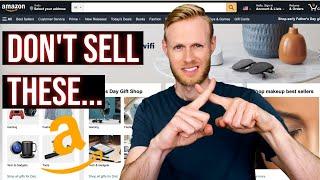 Amazon Products New Sellers Should AVOID Selling | Amazon Product Research