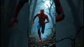 Spider-man & Friends in a Dangerous Forest| Marvel & DC #marvel #dc #shortsviral #aicreater #ai