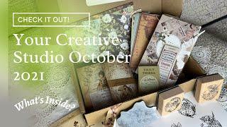 Your Creative Studio Unboxing and Ideas: October 2021