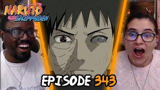 OBITO UCHIHA REVEALED! | Naruto Shippuden Episode 343 Reaction