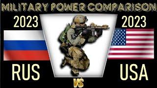 Russia vs USA Military Power Comparison | Россия vs США  Армия 2023 Сравнение военной мощи