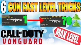 How to FAST LEVEL GUNS IN VANGUARD - Best Weapon Tips & Tricks Fastest XP