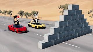 Heronpuppy ve Panda DEV Engele Araba ile Çarpıyor! - BeamNG Drive