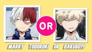 Would You Rather My Hero Academia Class 1A Edition