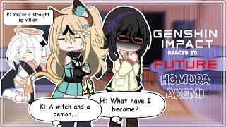 Genshin Impact reacts to Future Homura Akemi | Genshin | Madoka Magica | 2/2