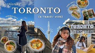 TORONTO VLOG ️ exploring niagara falls, restaurants + cafés, malls, shopping with friends