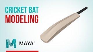 Maya for Beginners | Cricket Bat Modeling in Maya tutorial