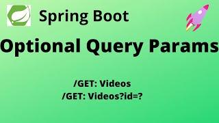 Spring Boot Tutorial - Optional Query parameters in GET request #4
