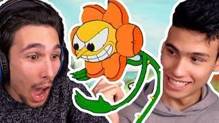 IO E MIO FRATELLO CONTRO FLOWEY!!! | CupHead