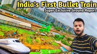 India's First Bullet Train Project Update | Mumbai Ahmedabad High Speed Rail BKC Station| Travel SRJ