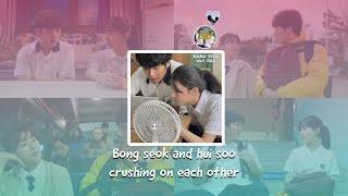 bong seok and hui soo crushing on each other