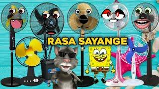 KIPAS ANGIN BERNYANYI RASA SAYANGE VIRAL TIKTOK | FAN SINGING (DJ Vleezy)