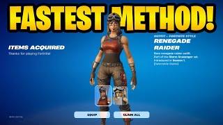 FASTEST Way To Get 1.5 Million XP To Get RENEGADE RAIDER NOW In Fortnite! (FASTEST METHOD)