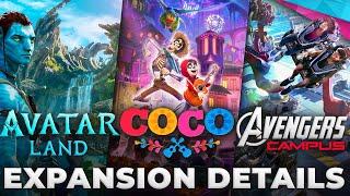 New Details for Disneyland's EXPANSION I AVATAR, COCO & AVENGERS - Disney News