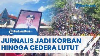 Papua Ricuh! Jurnalis Turut Jadi Korban Pengeroyokan hingga Cedera Lutut, AJI Jayapura Buka Suara