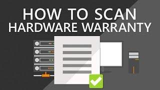 How To Check Hardware Warranty and automated Lookup