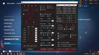 Settings I use to reach 4.2Ghz on the CPU RTX 3050M 4Gb i5-10300H Acer Nitro 5 ThrottleStop 9.5