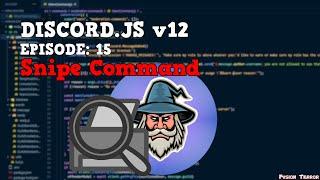 How To Make A Snipe Command || Discord.JS v12 2021