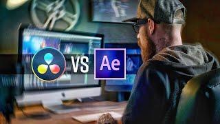 DaVinci Resolve Studio 16 VS Adobe After Effects CC 2019 Content Aware Fill