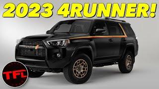 Toyota Is Building ONLY 4,040 of These 2023 Toyota 4Runners and Here's Why They Are Special!